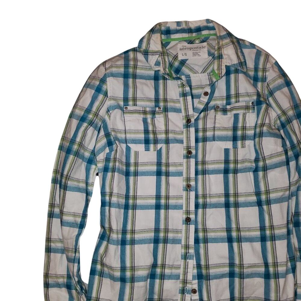 2/1 Large Aeropostale Casual Button Up Tops ~~ EUC